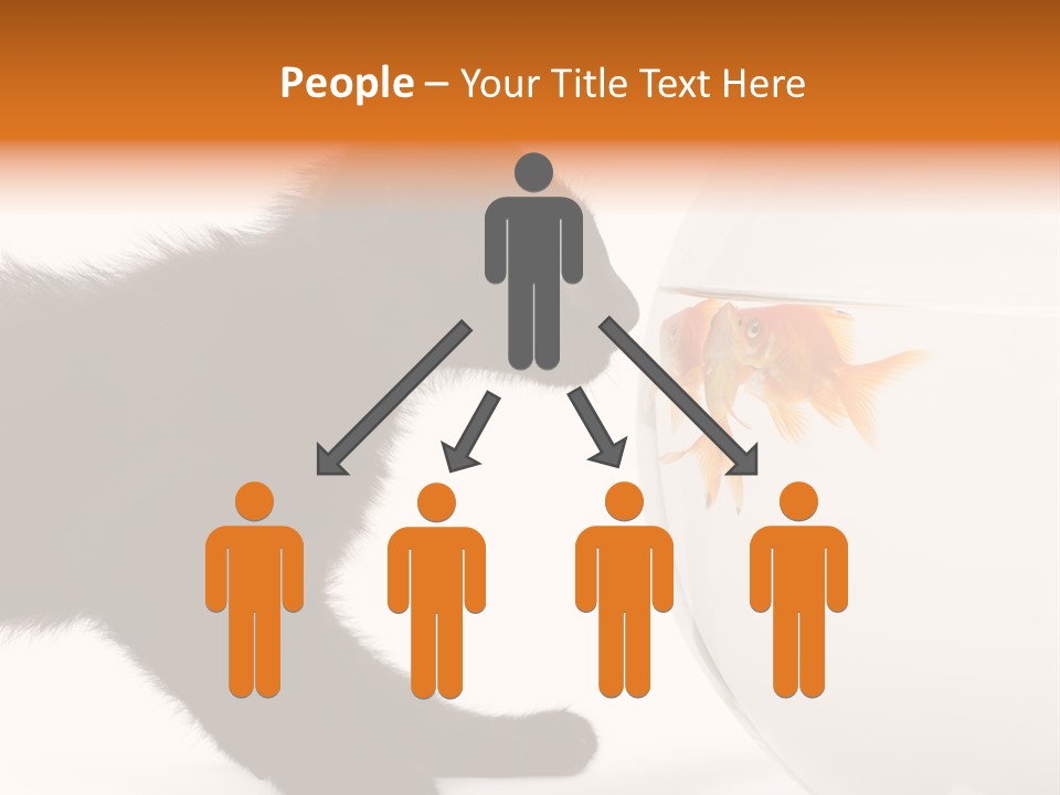 Animal Cat Attentive PowerPoint Template