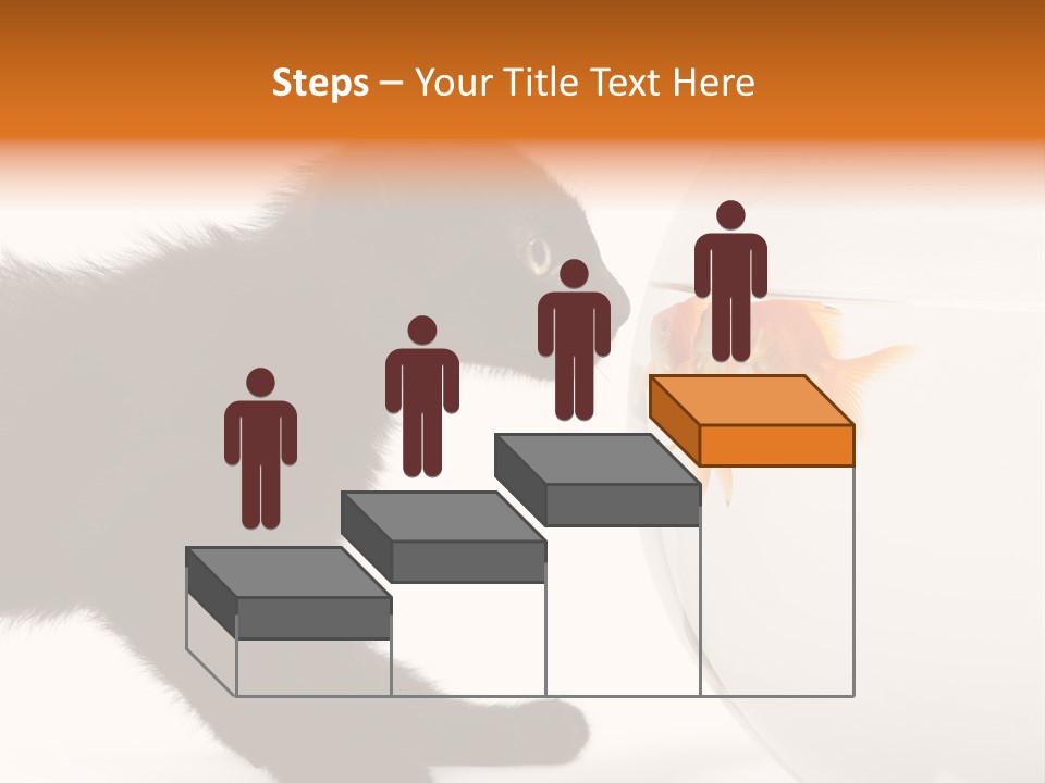 Animal Cat Attentive PowerPoint Template