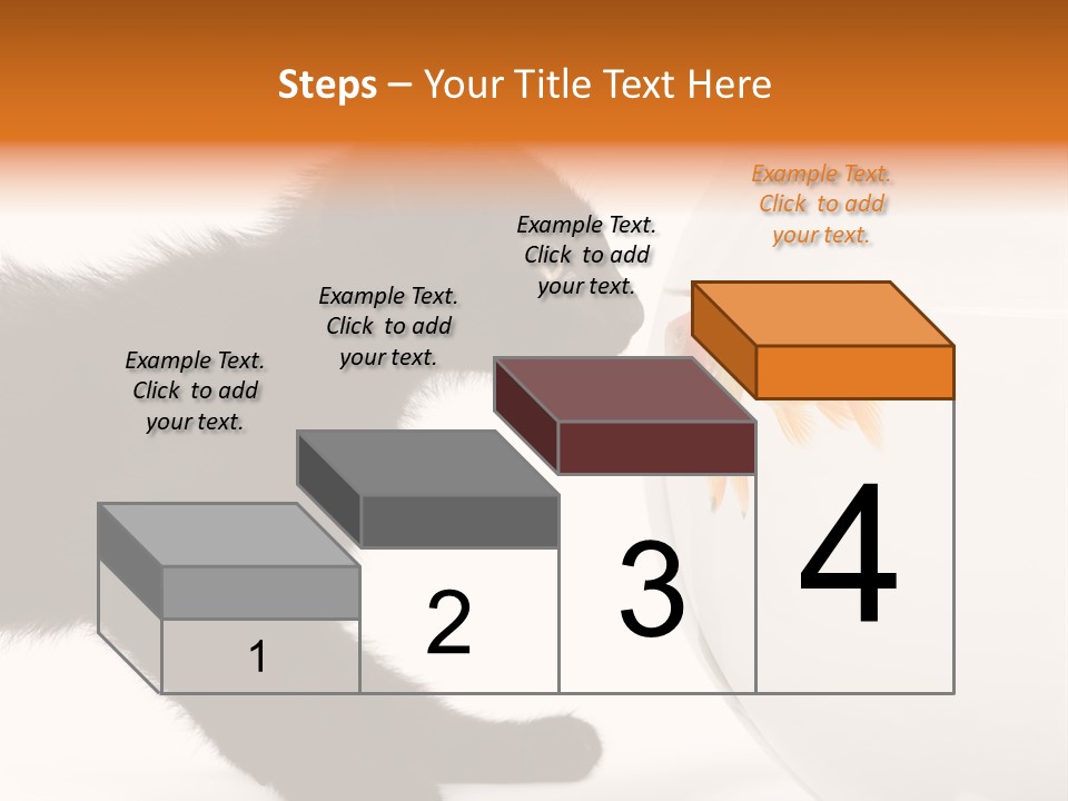 Animal Cat Attentive PowerPoint Template