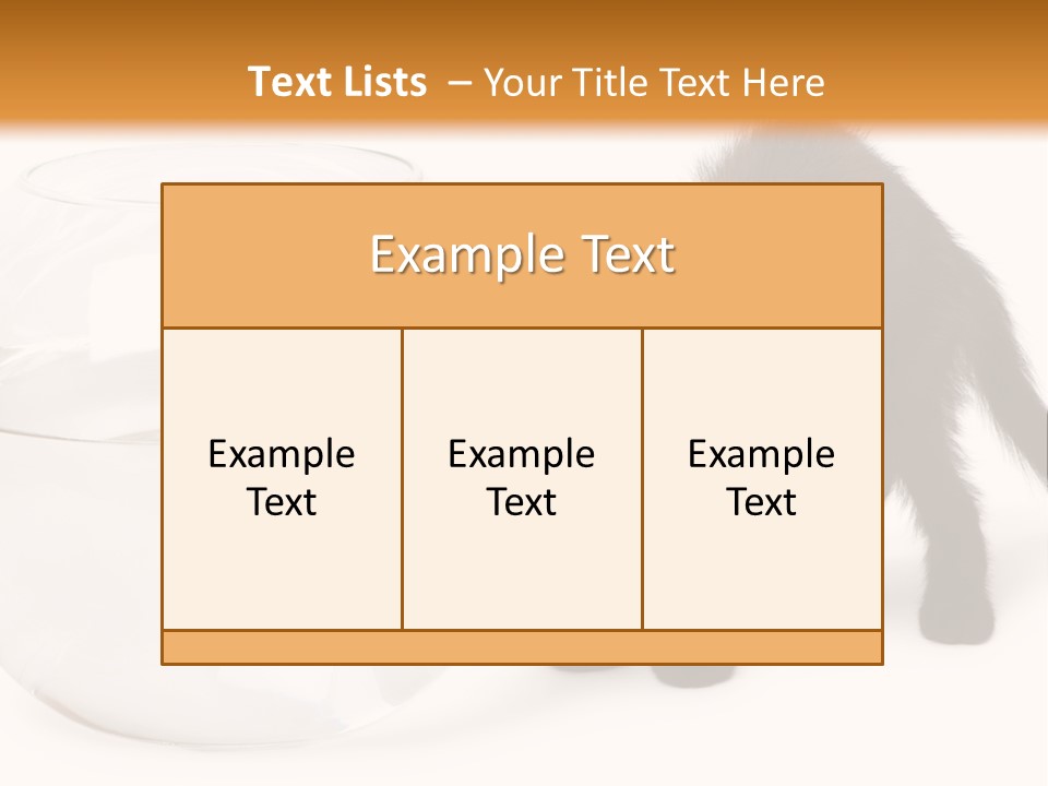 Looking Standing Studio Shot PowerPoint Template