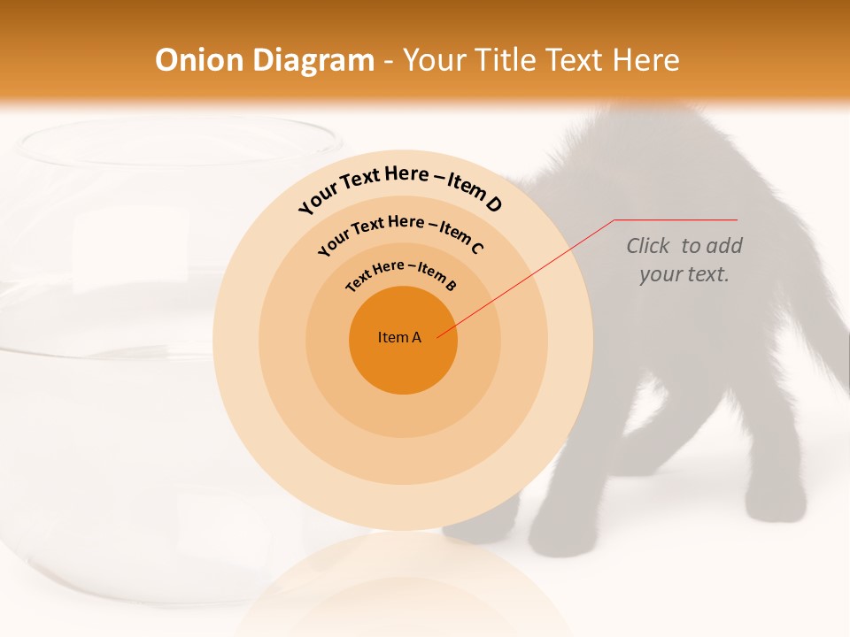 Looking Standing Studio Shot PowerPoint Template