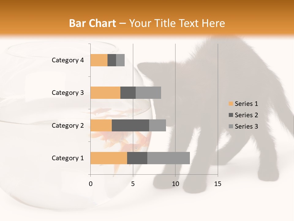 Looking Standing Studio Shot PowerPoint Template