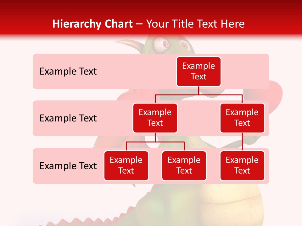 Cartoon Dinosaur Symbol PowerPoint Template