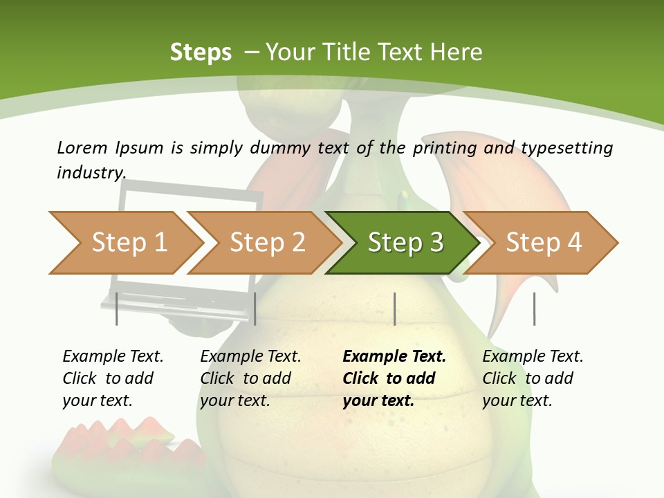 Design Cartoon Illustration PowerPoint Template