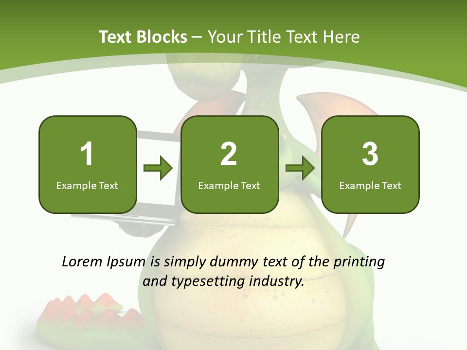 Design Cartoon Illustration PowerPoint Template