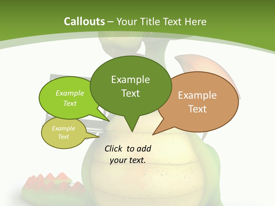 Design Cartoon Illustration PowerPoint Template