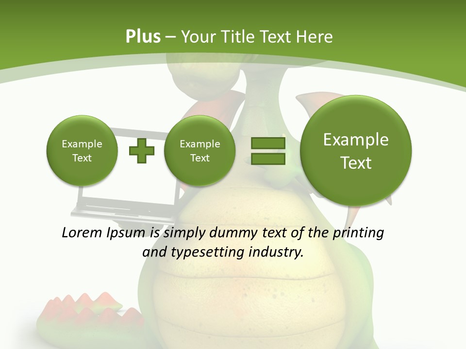 Design Cartoon Illustration PowerPoint Template