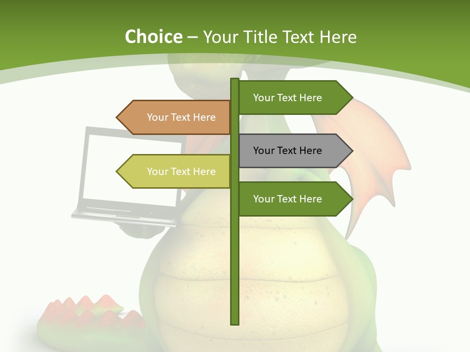 Design Cartoon Illustration PowerPoint Template