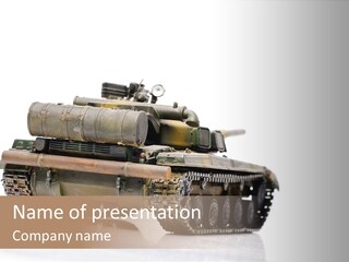 Military Color War PowerPoint Template