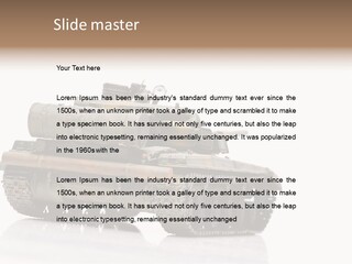 Military Color War PowerPoint Template