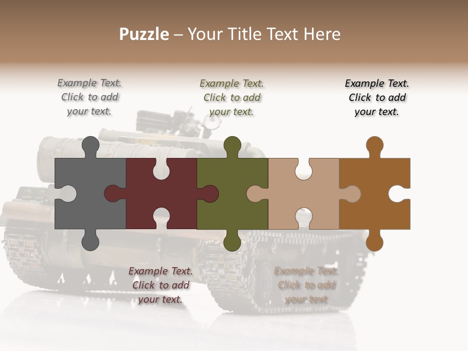 Military Color War PowerPoint Template