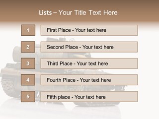 Military Color War PowerPoint Template