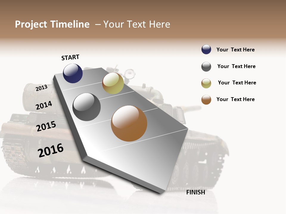 Military Color War PowerPoint Template