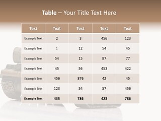 Military Color War PowerPoint Template