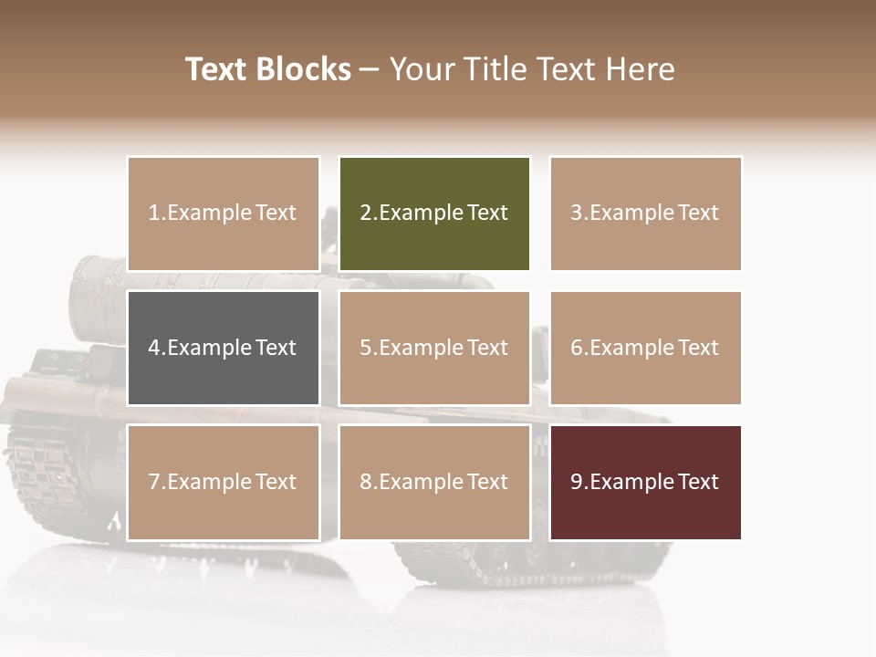 Military Color War PowerPoint Template