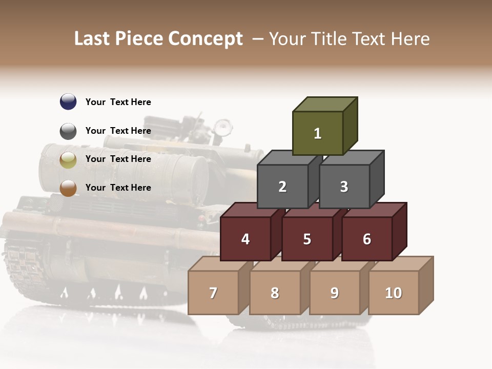 Military Color War PowerPoint Template