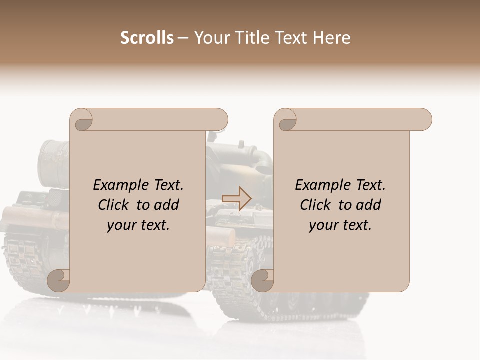 Military Color War PowerPoint Template