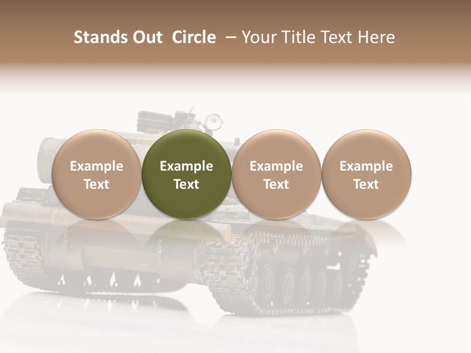 Military Color War PowerPoint Template