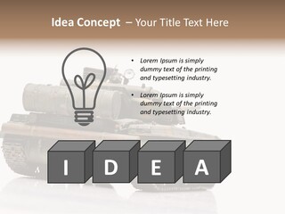 Military Color War PowerPoint Template