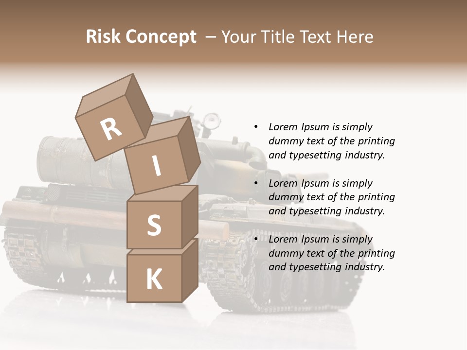 Military Color War PowerPoint Template