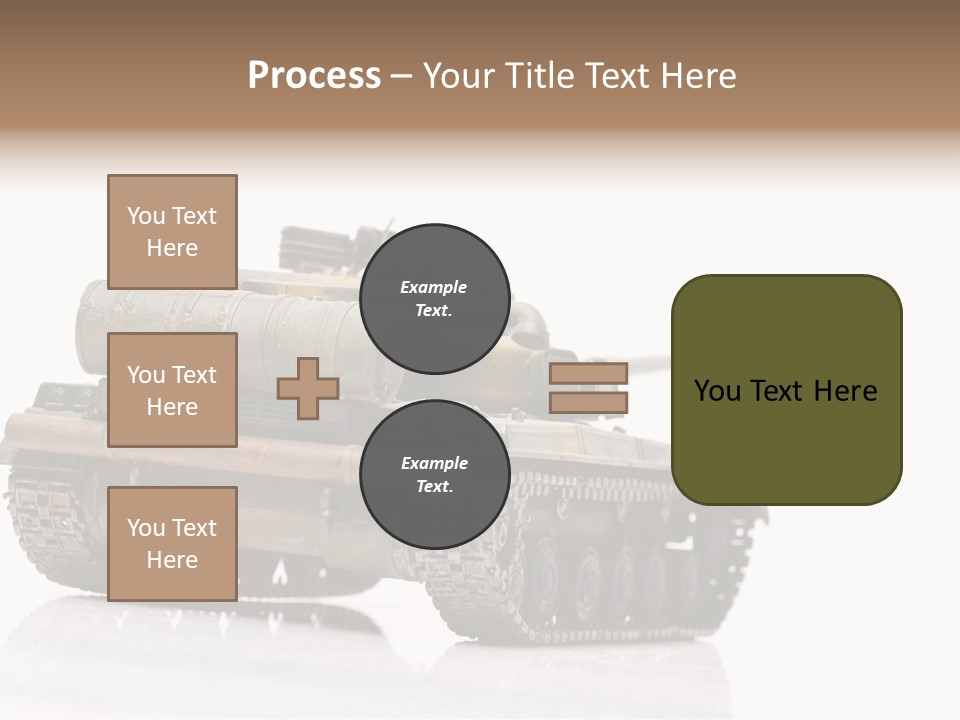 Military Color War PowerPoint Template
