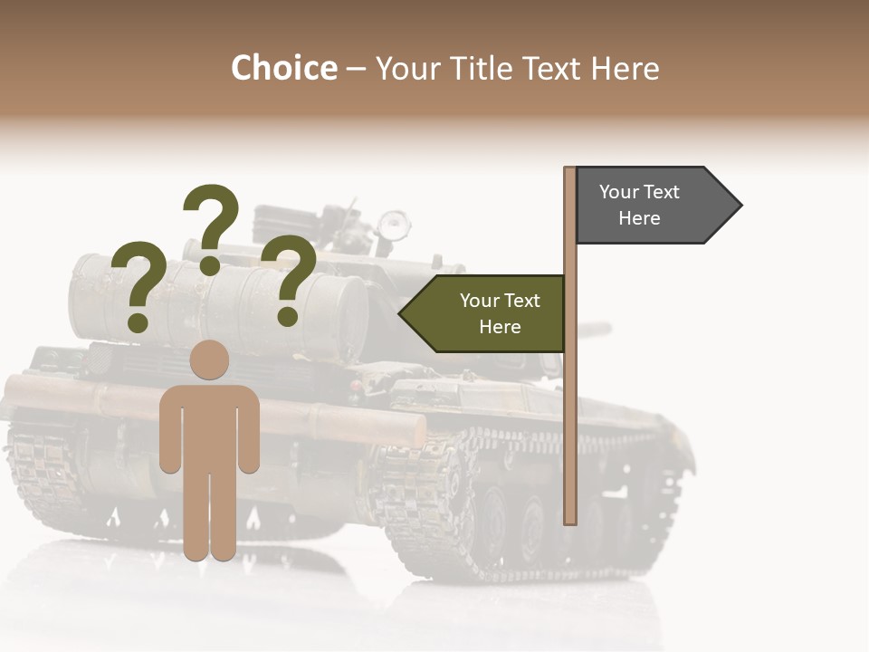 Military Color War PowerPoint Template