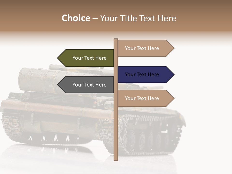 Military Color War PowerPoint Template