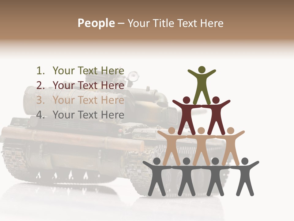 Military Color War PowerPoint Template