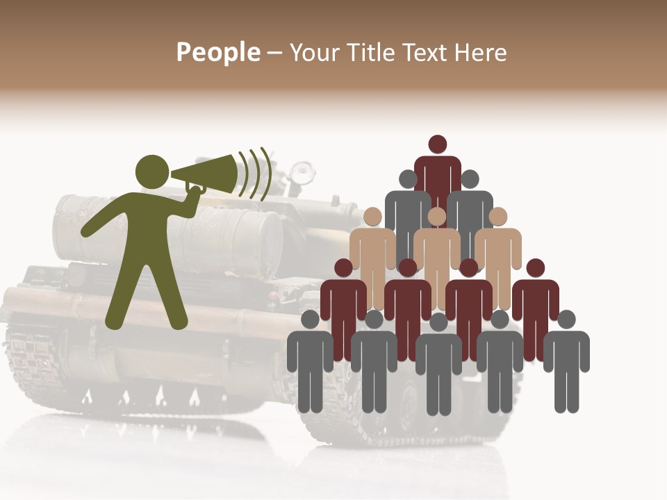 Military Color War PowerPoint Template