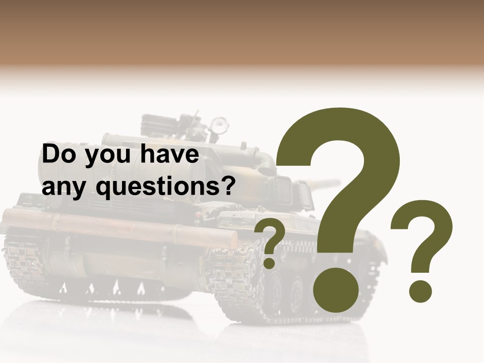 Military Color War PowerPoint Template