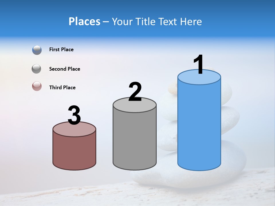 Sun Stack Balance PowerPoint Template