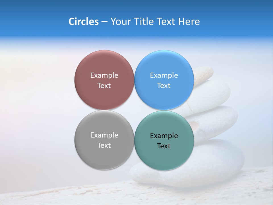 Sun Stack Balance PowerPoint Template