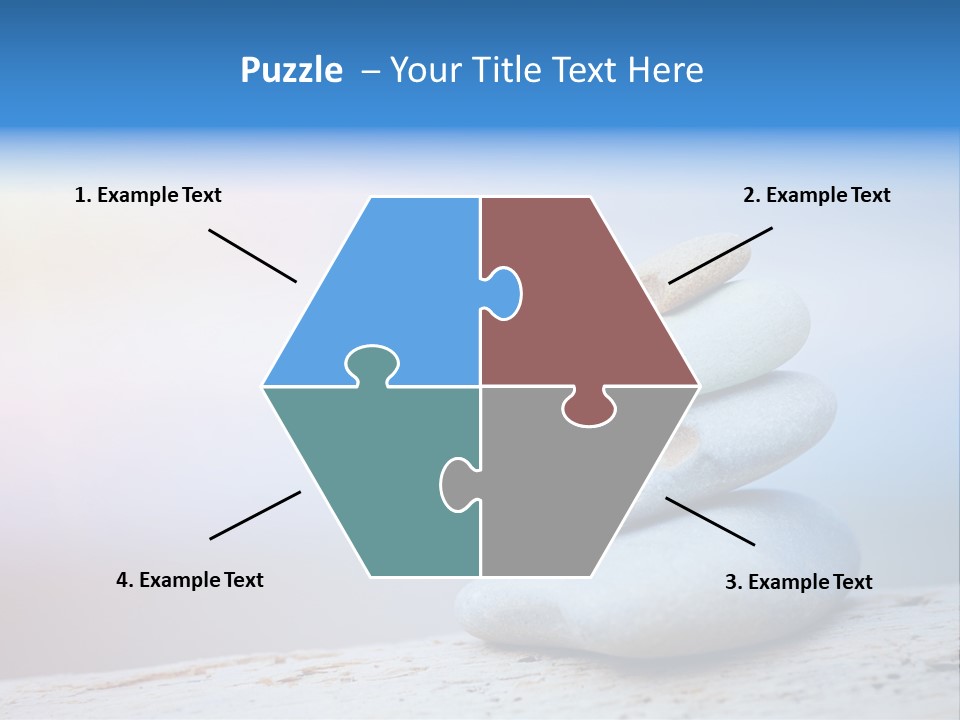Sun Stack Balance PowerPoint Template