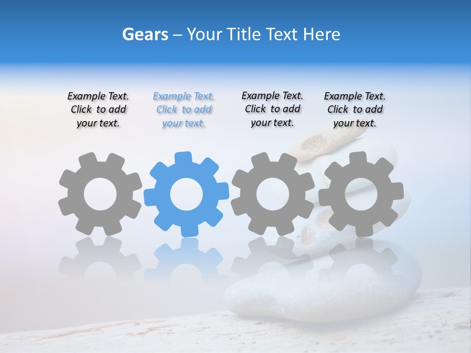 Sun Stack Balance PowerPoint Template