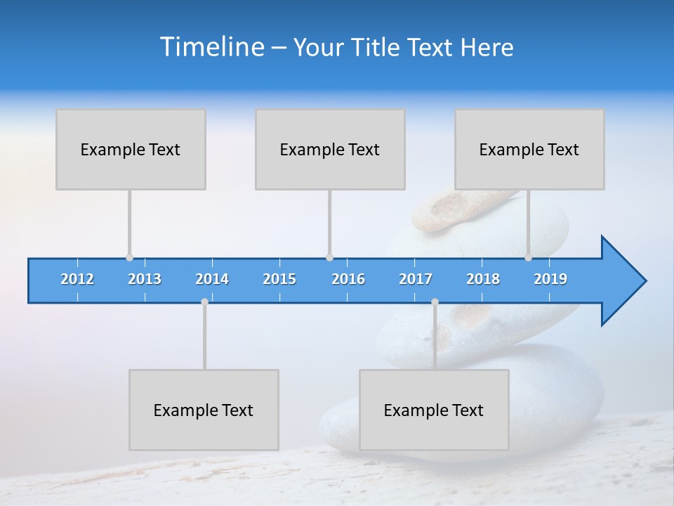 Sun Stack Balance PowerPoint Template