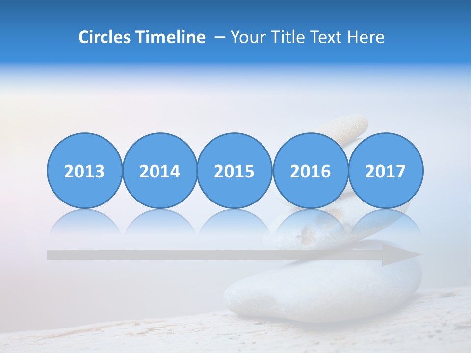 Sun Stack Balance PowerPoint Template