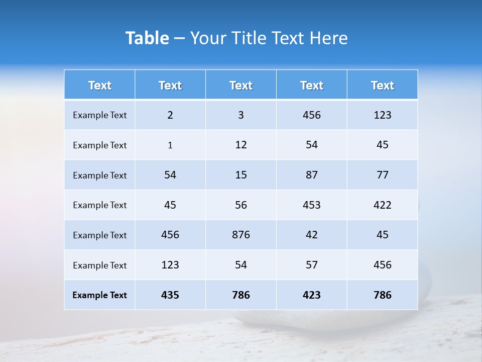 Sun Stack Balance PowerPoint Template