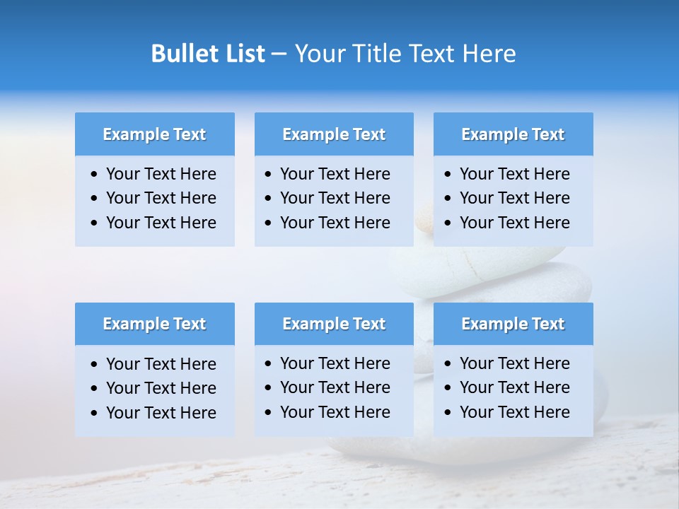 Sun Stack Balance PowerPoint Template