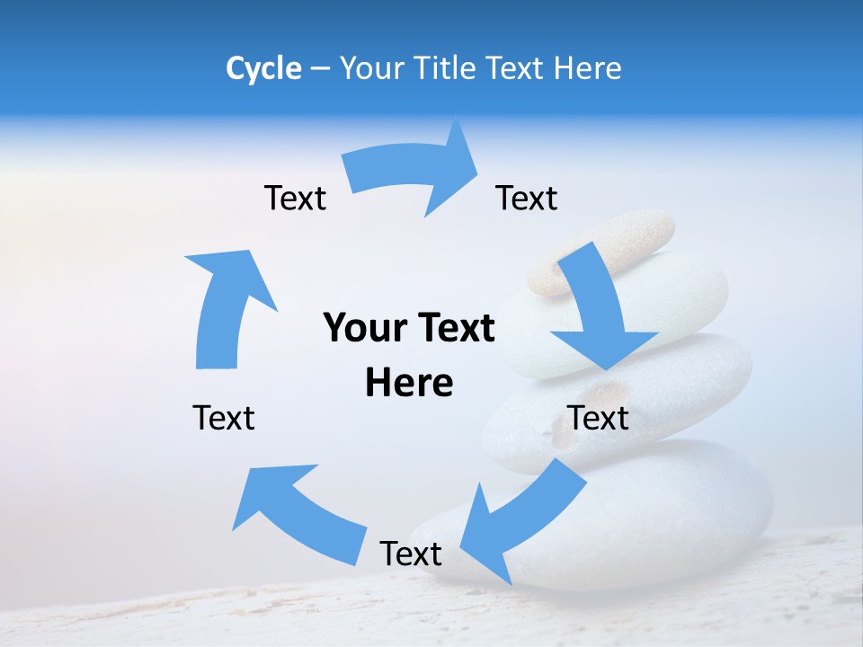 Sun Stack Balance PowerPoint Template