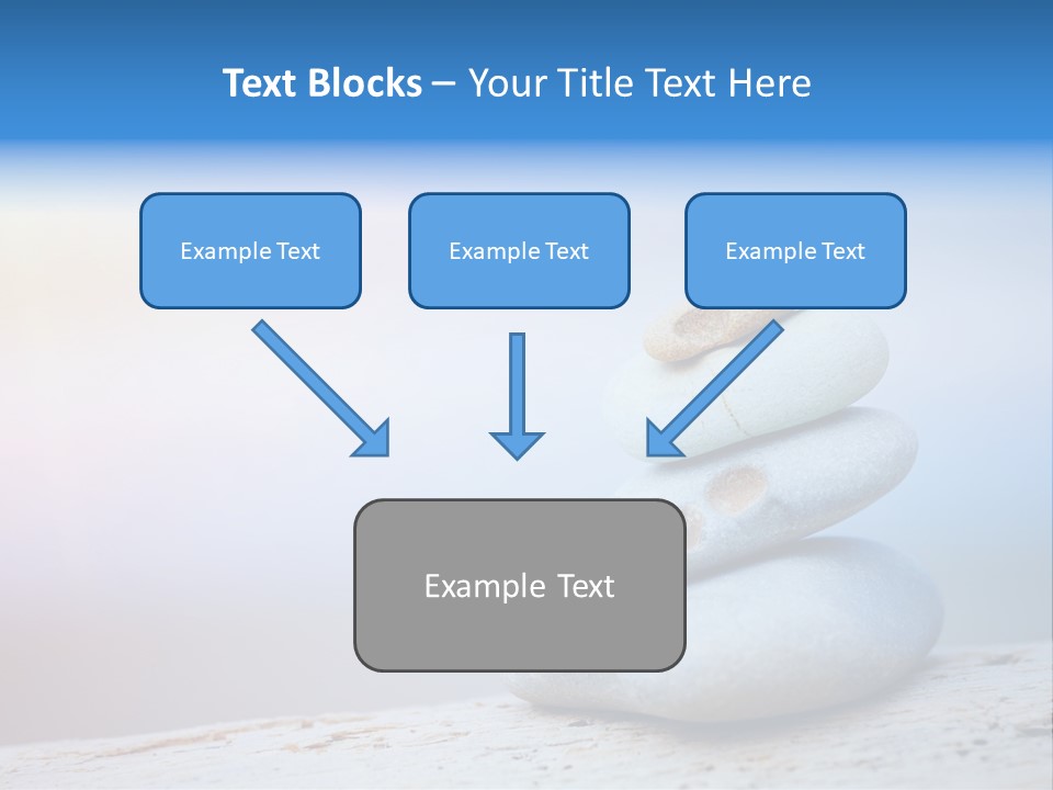 Sun Stack Balance PowerPoint Template