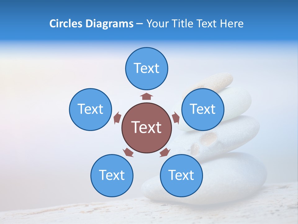 Sun Stack Balance PowerPoint Template
