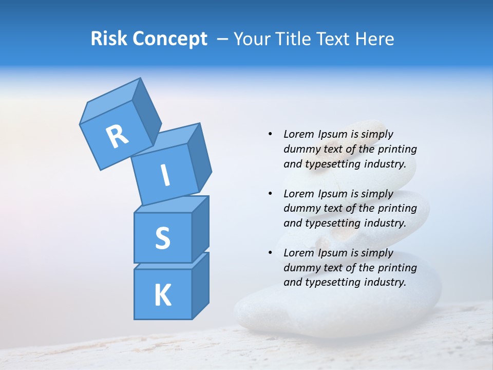 Sun Stack Balance PowerPoint Template