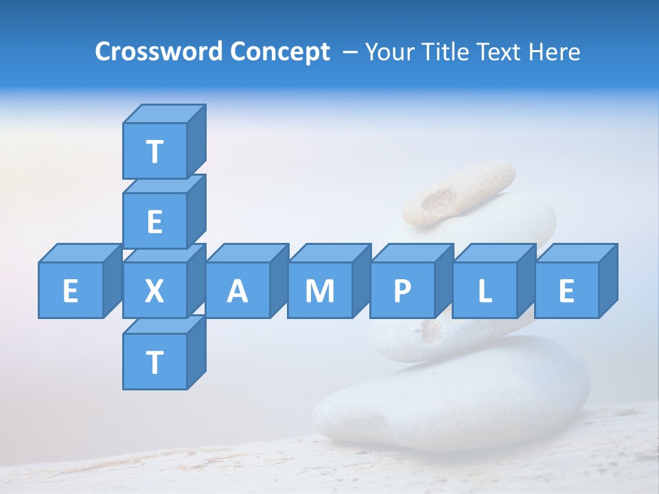 Sun Stack Balance PowerPoint Template