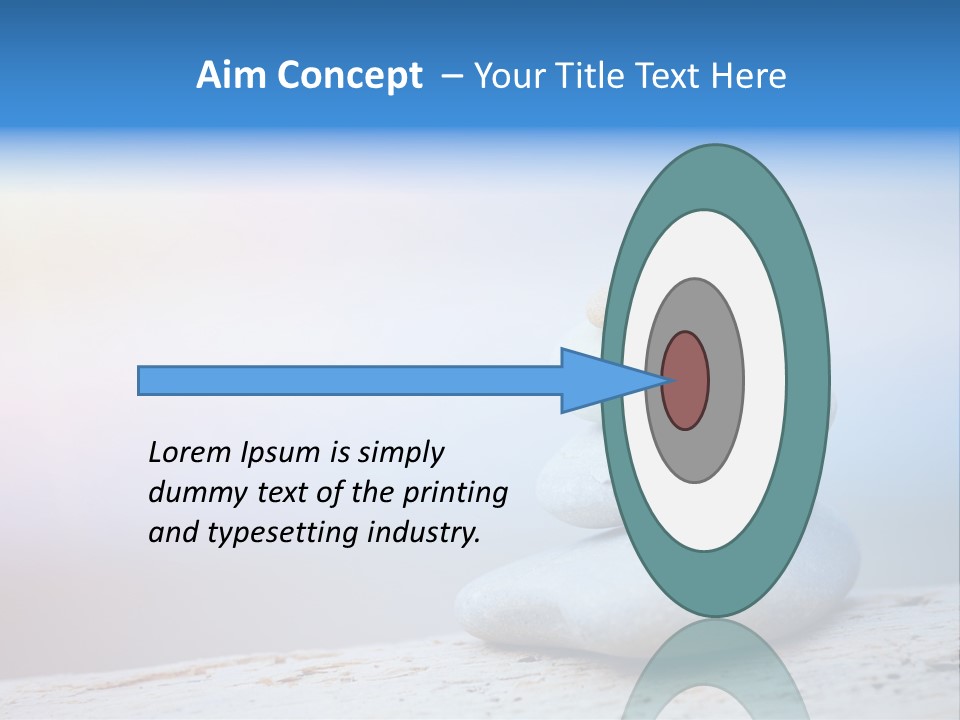 Sun Stack Balance PowerPoint Template