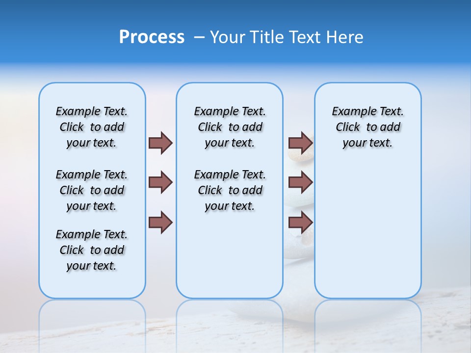 Sun Stack Balance PowerPoint Template