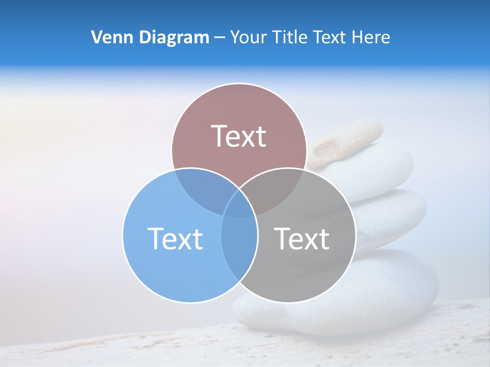 Sun Stack Balance PowerPoint Template