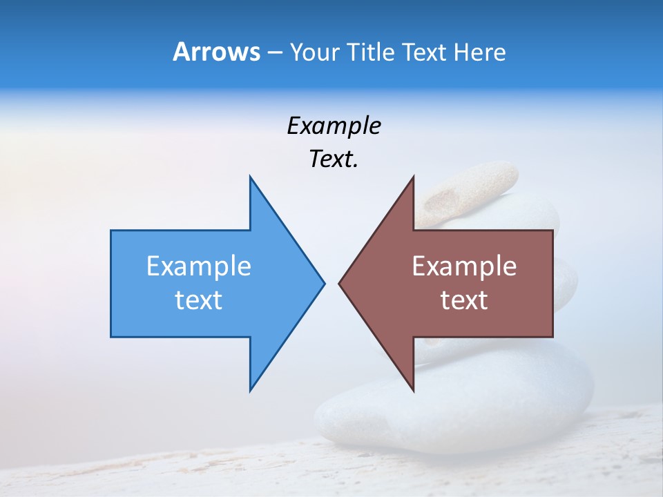 Sun Stack Balance PowerPoint Template