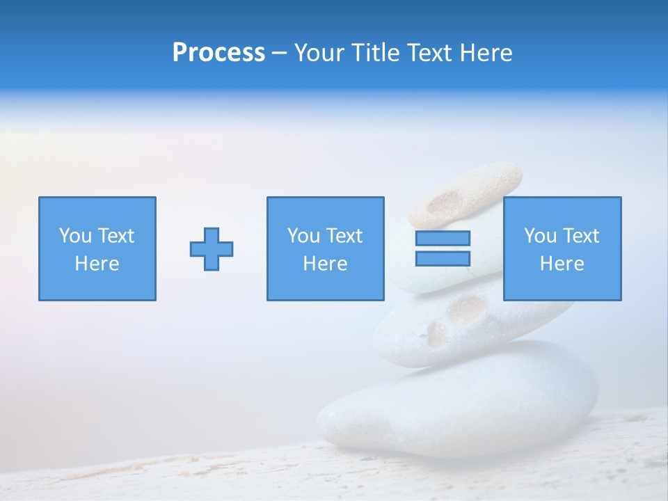Sun Stack Balance PowerPoint Template