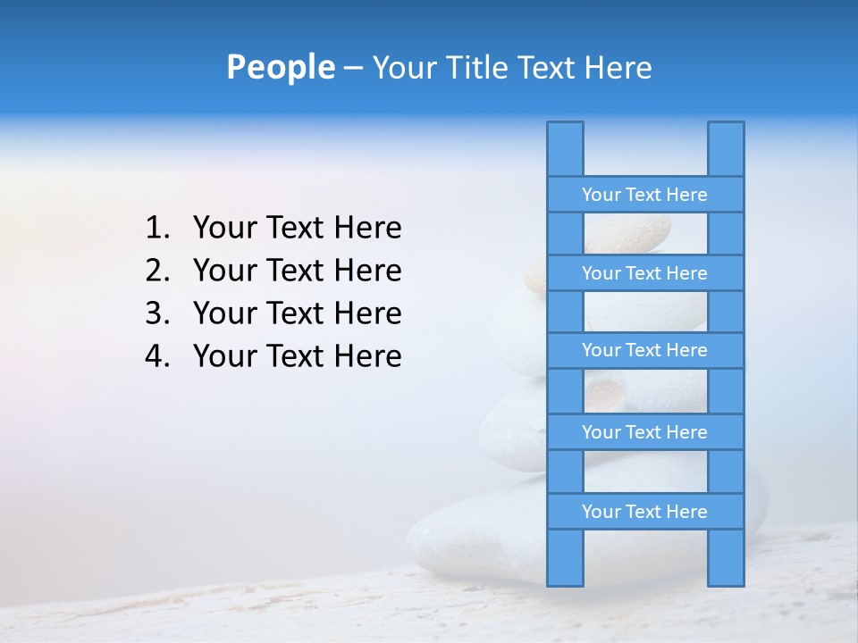 Sun Stack Balance PowerPoint Template