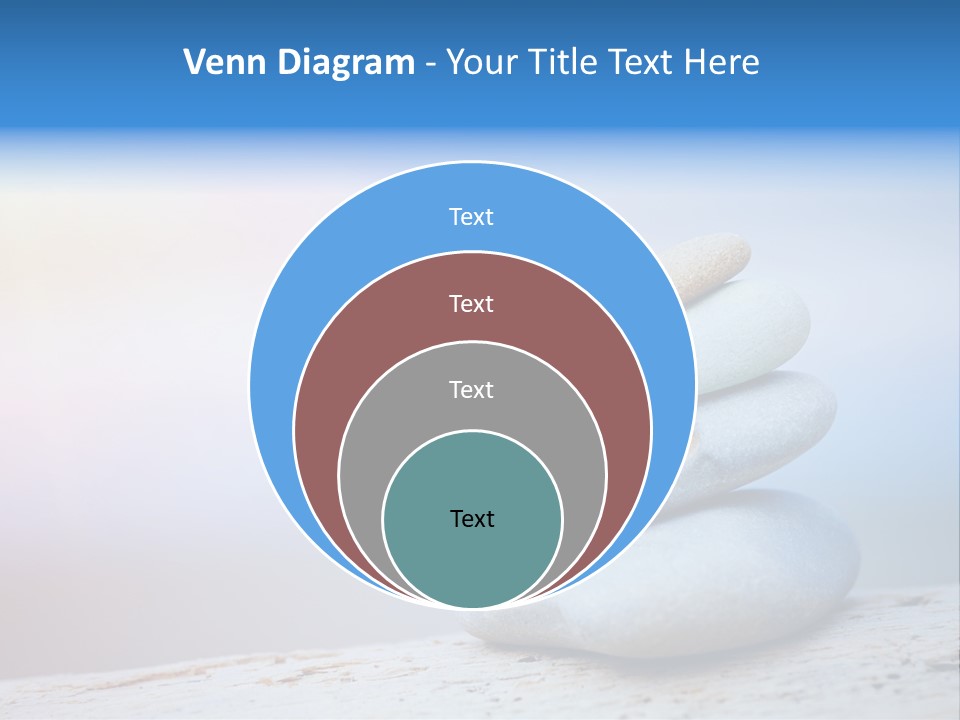 Sun Stack Balance PowerPoint Template